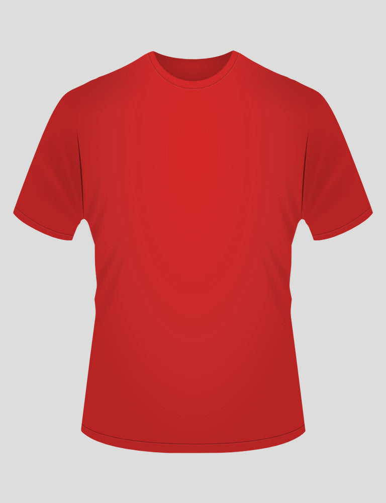 Men Red Fit T-Shirt